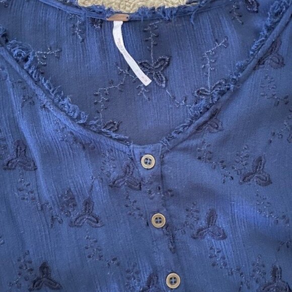 Free People Embroidered Tiered Dress - Picture 6 of 9